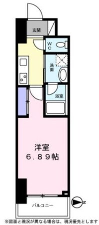 蒲田駅 徒歩5分 10階の物件間取画像